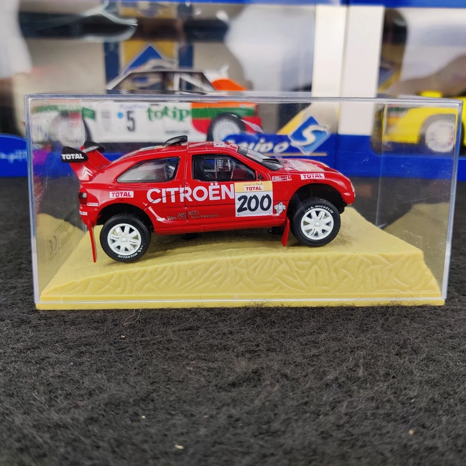 AUTO NOREV PARIS DAKAR CITROEN ZX RALLYE RAID 1995 #200 LARTIGUE/PERIN 1:43 - Immagine 3 di 4