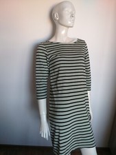 GANNI striped 3/4 sleeve dress size L