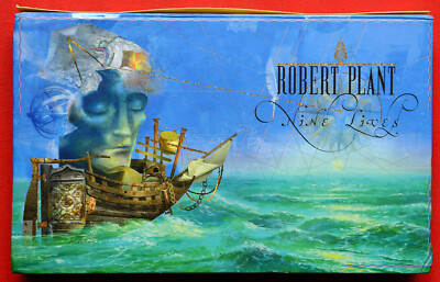 ROBERT PLANT - NINE LIVES - BOX SET - 9x CD / DVD - UNPLAYED !!! - EU - 2006