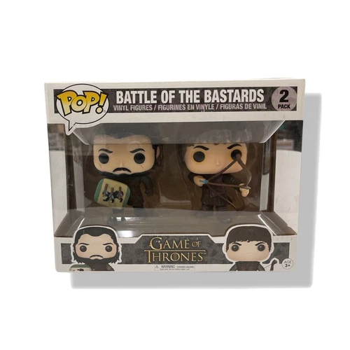 Funko Pop! Game of Thrones: Battle of the Bastards 2 Pack Jon Snow Ramsay Bolton