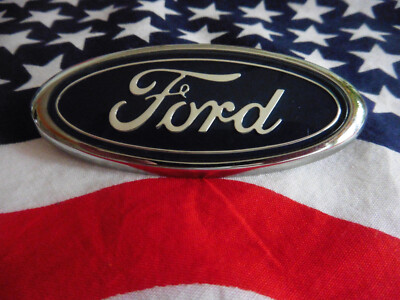 US FORD PFLAUME EMBLEM BADGE BLAU AUTO CAR PKW LOGO DEKO ORNAMENT MODELL OF USA