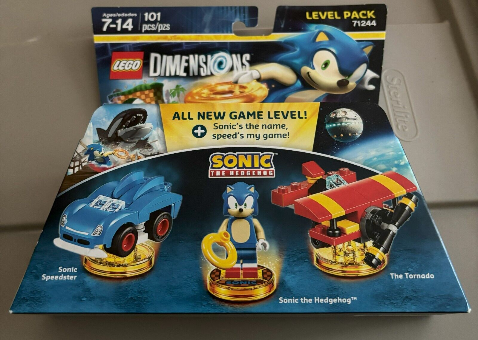 Lego Sonic the Hedgehog 71244 Level Pack Dimensions Minifigure