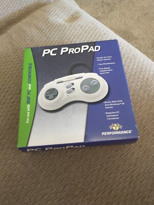 1990s PERFORMANCE PC PROPAD Complete in Box new