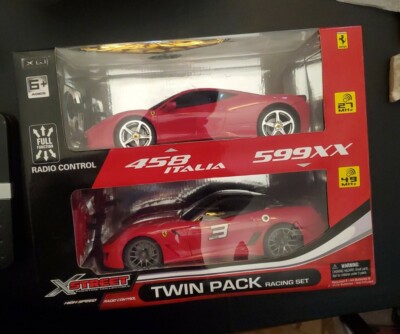 Ferrari Racing Set Twin Pack 458 Italia & 599XX Radio Control cars