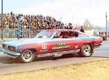 Chris "the Greek" Karamesines 1969 Plymouth 'Cuda NITRO Funny Car PHOTO! #(18)