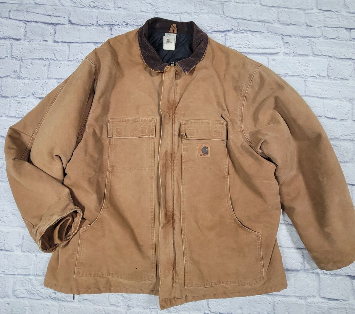 Vintage 3XL Carhartt Jacket Union Labor UFCW USA Made Brown Vintage 3XL Carhartt Jacket Union Labor UFCW USA Made Brown