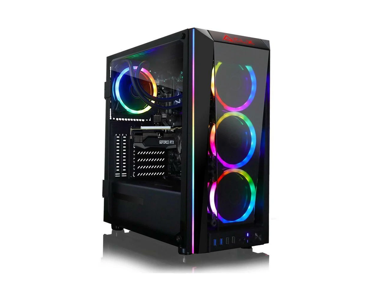 CLX SET VR Ready Gaming Desktop Liquid Cooled AMD Ryzen 9 5900X