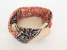 Hand Block Printed Bandanas Boho Cotton Scarves for Men  Women Indian Head Wrap
