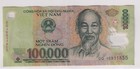 Vietnam: 100,000 Dong Banknote, Kr #122M (61728)