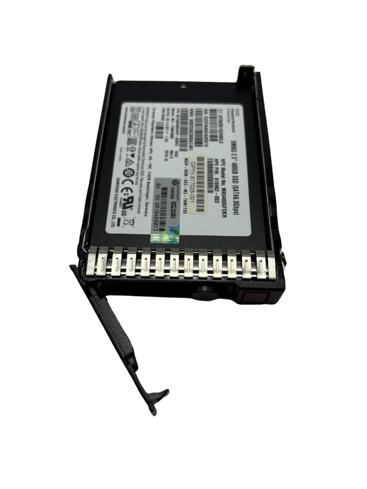 HPe 817106-001 480GB SATA 6G MU SC 2.5" SSD 816962-003 817028-001 - Image 2 of 3