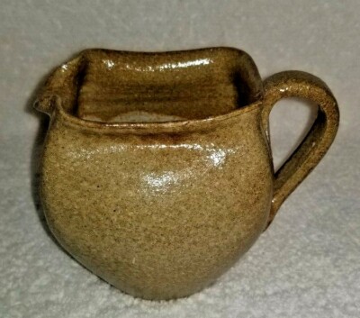 Vintage Devica Studio Pottery Stoneware Small Creamer Pitcher Made in Portugal 