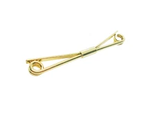 Collar Bar Clip Spiral Grip classic vintage Men's Suit Accessory Wedding Jewelry