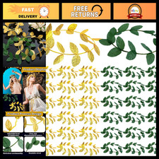 40 Pcs Laurel Crown Leaf Wreaths for Greek Toga Party Decorations  Costumes