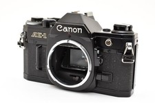 Near MINT Canon AE-1 Program Black SLR 35mm Film Camera From JAPAN