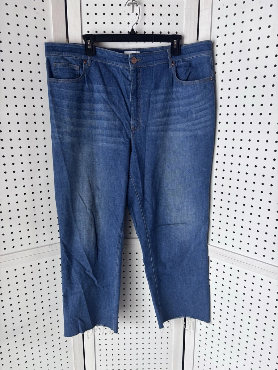 Jeans Boyfriend LOFT Taille 6 - Occasion Très Bon état - Coupe Décontractée Bleu
