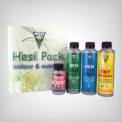 Hesi Starter Set Mini 3x250ml + Boost 100ml   Dünger Indoor/Outdoor max Erträge