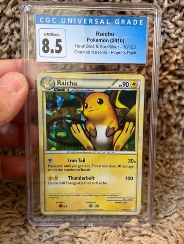 Raichu graded CGC 8.5 for sale on eBay