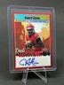 2025 Leaf Football Nation WONDERFUL CHAMP MONDS IV Auto 2/2 Veto Beach QB