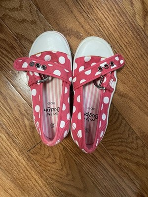 Mini Boden Pink Polkadot Shoes Size 25 (US 8)