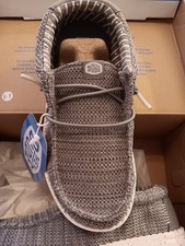 Kids hey dudes shoes size 13 in soft gray color