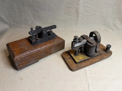 Railwayana G P O Morse Code Electric Telegraph Sounders Brass & OTHER Fitting PA - Image 1 of 4