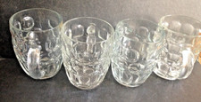 Dimple Pint Glass X 4 Ravenhead x 2 Other x 2 All Crown Stamped