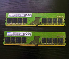 Samsung 32GB (2x16GB) DDR4 PC4-3200AA 288-Pin DIMM Unbuffered RAM