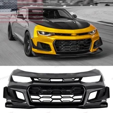Front Bumper Grille Cover Replace For Chevrolet Camaro 1LE Style 2016-2018