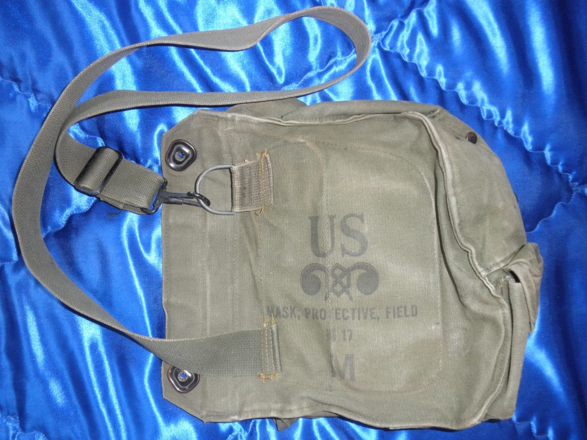 US Gas Mask Indiana Original Vietnam War Personal & Field Gear for