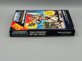 Masters of the Universe Power He-Man Intellivision CIB Complete W/ Overlays