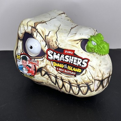 ZURU Smashers Dino Island T-Rex Battles Figure Set Toy BRAND NEW SEALED!