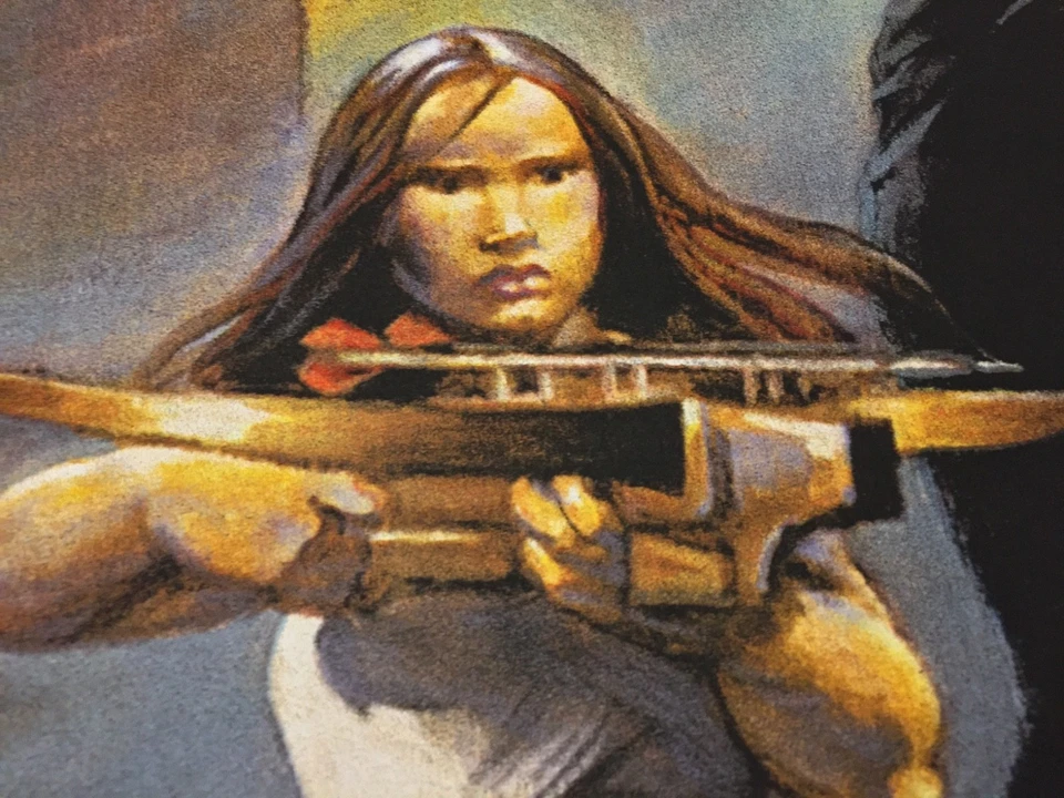 Impresión artística de película serigrafiada Frank Frazetta, From Dusk Till Dawn Foto 4 de 4