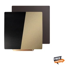 310x310mm Magnetic Build Plate PET+PEI for 3D Printers - Dual-Sided