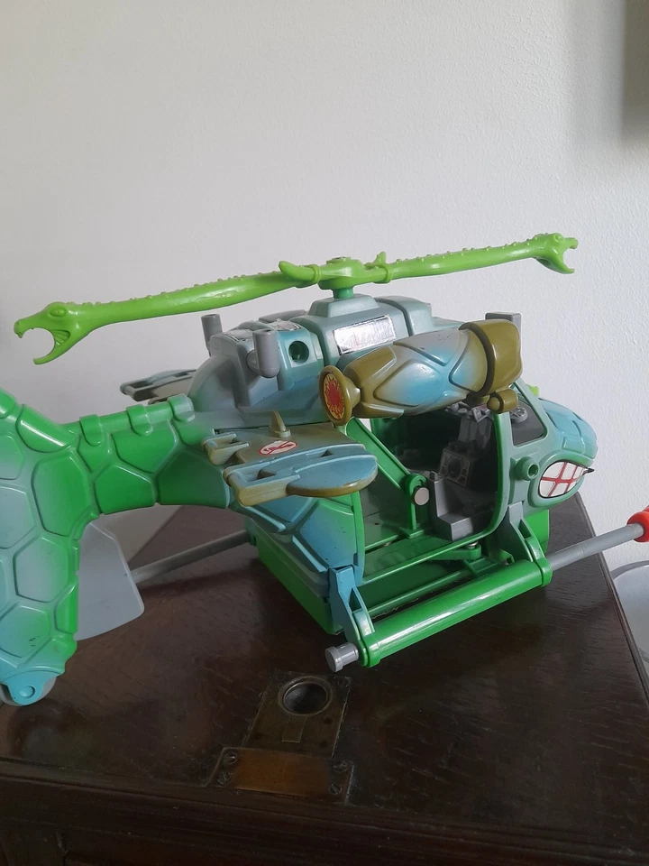 helicoptere tortue ninja mirage studio playmate tmnt années 90 - Photo 4/4