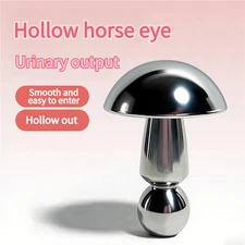 Man Hollow Stainless Steel Penis Dilator Sounding Metal Urethral Stretching Plug