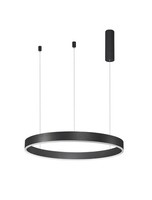 Nova Luce Motif Pendelleuchte Schwarz HöHenverstellbar Dimmbar Led 40W 3000K