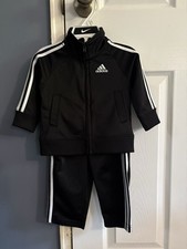 Boys 2 Piece Sets Adidas Zip Up Jacket With Pants Disney 6-9 Months Euc