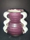 STANGL TROPICAL WARE POTTERY HANDLED VASE 8" Tall Circa 1935-36