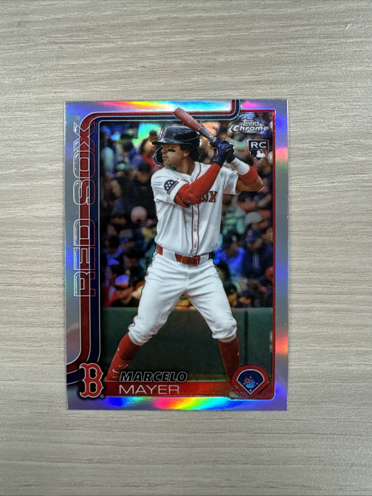 2025 Topps Chrome Update Series - Marcelo Mayer #USC9  (RC) Refractor 