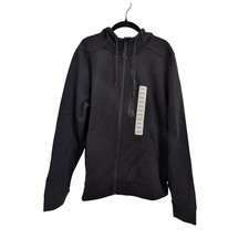 Member's Mark Men's Everyday Active Full Zip Hoodie Black Size S