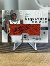 2005-06 UD Sweet Shot CHRIS PAUL Rookie Signature Shots Auto Hornets RC