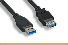 USB 3.0 SuperSpeed A Extension Cable 3FT Male Female MF
