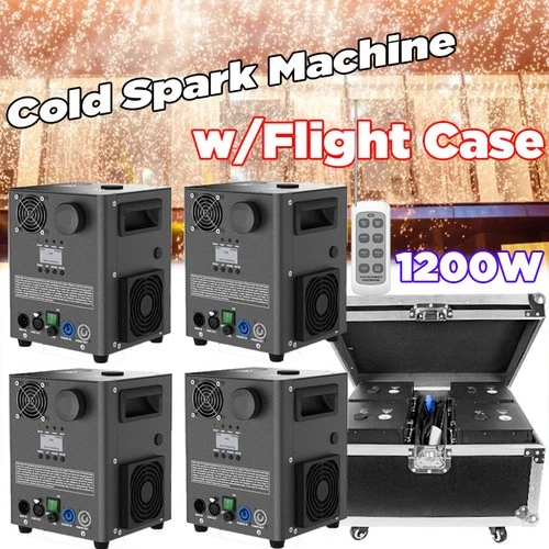 1200W Cold Spark Machine Stage Effect DMX Firework Machine DJ Event Club Wedding