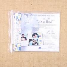 Creative Memories It's A Boy Snap Pack Sentiments Album Making Kit Stickers NIP