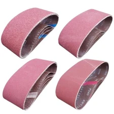 16 PCS 4x24 Inch Sanding Belts 4 Each of 40 80 120 240 Grit for Belt Sanders