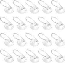 Aquarium Suction Cups - 20 Pack Fish Tank Suction Cups Aquarium Suction Cup Cli,