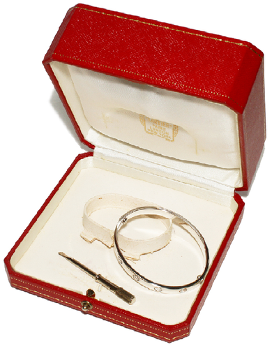 Cartier Love Bracelet Bangle Size 16 