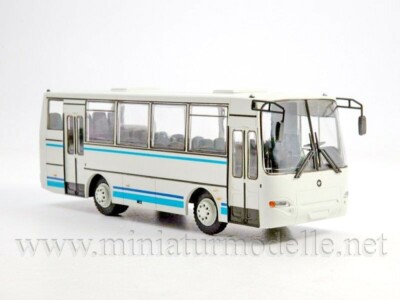 1:43 PAZ 4230 Aurora Bus Modimio #26 DDR Russische Soviet Russian UdSSR USSR OVP