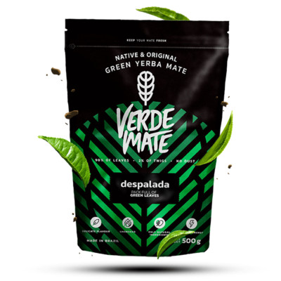 Mate Tee Verde Mate Green Despalada Ohne Stängel Mild Belebend 100% Blätter 500g