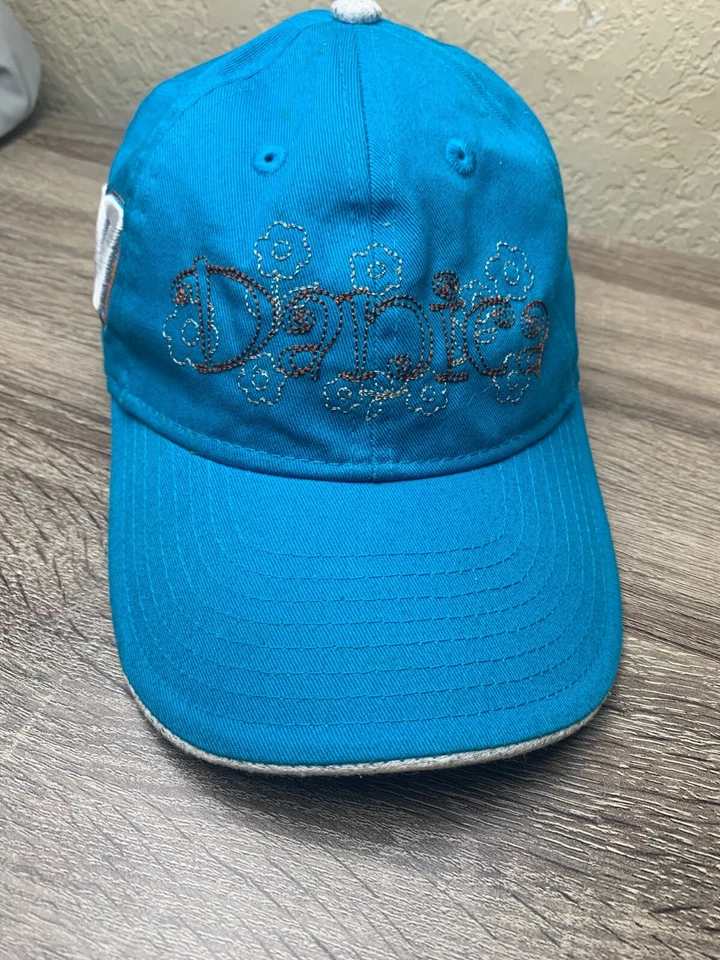 New Era 9Forty NASCAR Danica Patrick Youth Hat Toddler One Size Blue White - Image 2 of 4